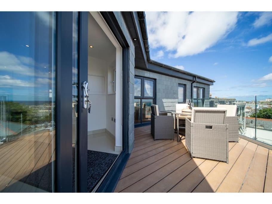 Gwel An Keynvor Penthouse Lägenhet New Quay Exteriör bild